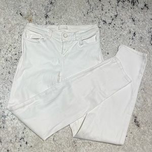 White Slim Fit Jeans - J Brand